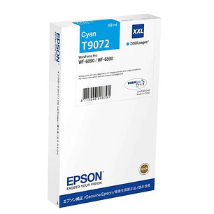 Epson T9072 Cyan Cartucho de Tinta Original - C13T907240