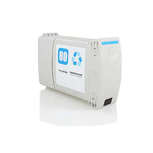 Generico HP 80 Cyan Cartucho de Tinta - Reemplaza C4846A