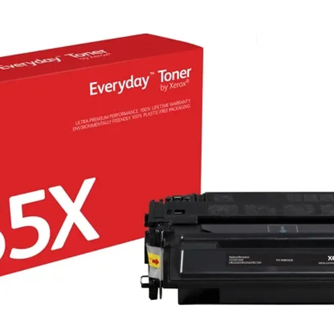 Xerox Everyday HP CE255X Negro Cartucho de Toner Generico - Reemplaza 55X 1