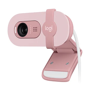 Logitech Brio 100 Webcam Full HD - 2 Megapixeles - Antirreflectante - Rosado