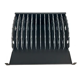 Ewent EW1720 Estante de Carga para Portatiles, Tablets y Smartphones - 12 Ranuras - Compatible con Rack 19