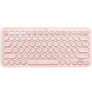 Logitech K380 Teclado Inalambrico Bluetooth - Hasta 3 Dispositivos Simultaneamente - Color Rosa