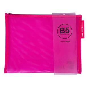 Apli Sobres Porta-Todo Nylon Transpirable - Tamaño B5 (290x223mm) - Resistente y Duradero - Ideal para Tablets y Equipos Electronicos - Cierre de Crem