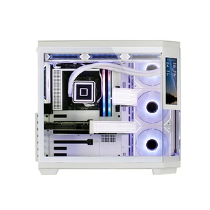 Mars Gaming MC-3TCORELCD Caja Torre ATX - Pantalla IPS de 7.2 Personalizable - Triple Cristal Templado - Soporte para Refrigeracion Liquida hasta 360