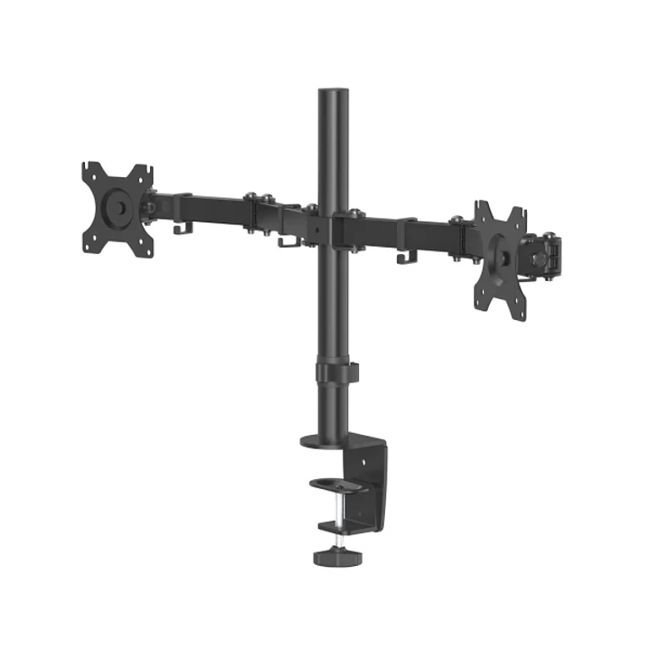 Hama Soporte de Mesa con Brazos Articulados para 2 Monitores de 13 a 32
