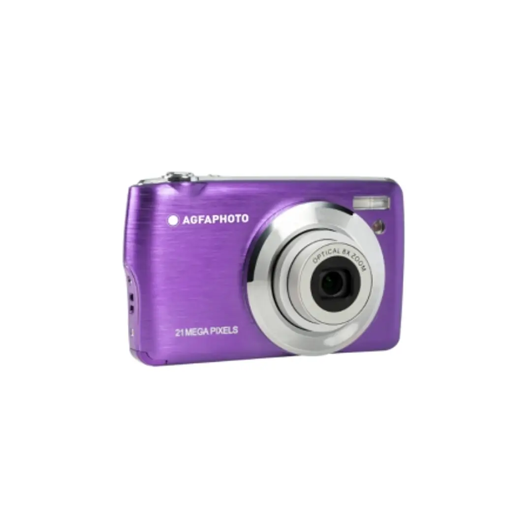 Agfaphoto Pack DC8200 Camara Digital + Estuche + Tarjeta 16SD - Color Lila 1