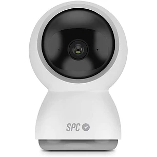SPC Lares 360 Camara de Vigilancia Wifi - Giro 360º - Full HD 1080P - Seguimiento de Personas - Vision Nocturna - Diseño Discreto - Control desde tu S
