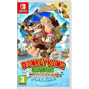Nintendo Videojuego Donkey Kong Country: Tropical Freeze para Consola Nintendo Switch - Genero Plataformas/Aventura - PEGI 3
