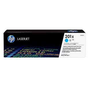 HP CF401X Cyan Cartucho de Toner Original - 201X