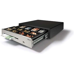 Safescan HD-4141S Cajon Portamonedas - 8 Compartimentos para Monedas y 4 para Billetes - hasta 2 Millones de Aperturas