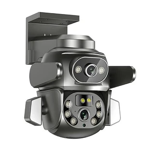 XO CR04 Camara Vigilancia WiFi - FullHD - Deteccion de Movimiento - Vision Nocturna - Sonido Bidireccional - Color Negro