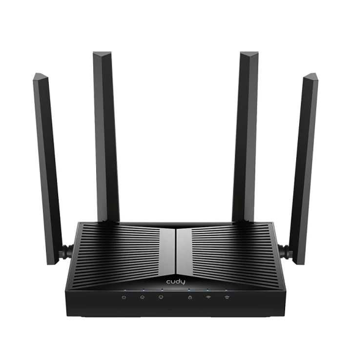 Cudy Punto de Acceso WiFi 6 de Escritorio Dual Band AX3000 - Velocidad hasta 1000Mbps - 1 Puerto - 4 Antenas de 5dBi - Color Negro 1