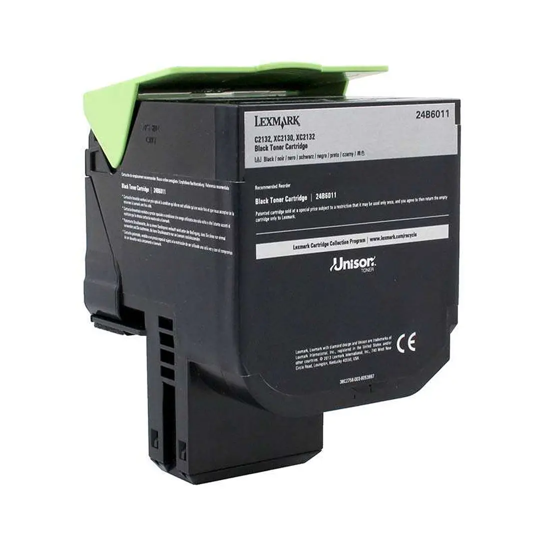 Lexmark C2132/XC2130/XC2132 Negro Cartucho de Toner Original - 24B6011 1