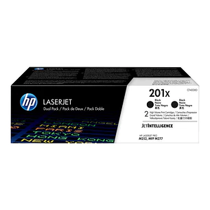 HP CF400X Negro Pack de 2 Cartuchos de Toner Originales - 201X
