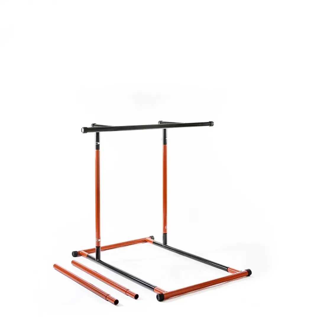 Innovagoods Estacion de Dominadas y Fitness - Soporta hasta 110kg - Altura Ajustable - Guia de Ejercicios Incluida - Bolsa de Transporte - 114-191x120 1