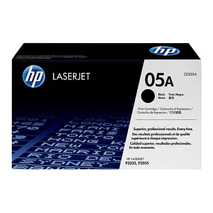HP CE505A Negro Cartucho de Toner Original - 05A
