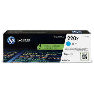 HP W2201X Cyan Cartucho de Toner Original - 220X