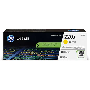 HP W2202X Amarillo Cartucho de Toner Original - 220X