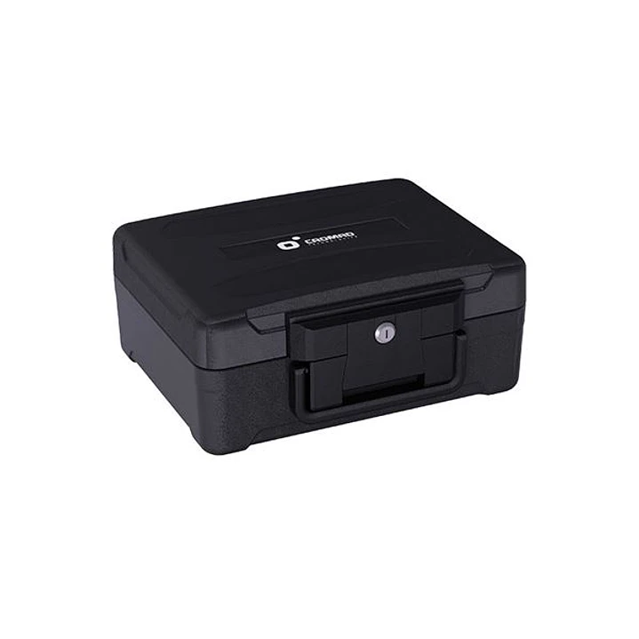 Cromad Firebox S1 Caja Fuerte - Resistente a Fuego y Agua - Cerradura de Llave - Diseño Robusto y Portatil - 155x365x285mm 1