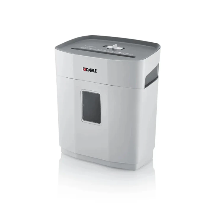 Dahle PaperSAFE 100 Destructora de Papel Manual Corte en Particulas P-4 - Destruye hasta 5 Hojas - Papelera de 12L - Apta para Papel y Tarjetas - Colo 1