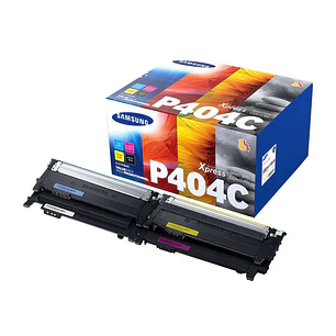 Samsung CLT-P404C Pack de 4 Cartuchos de Toner Originales - SU365A