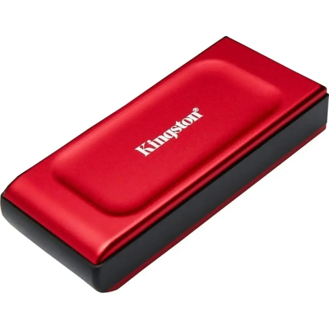 Kingston XS1000 Disco Duro Solido Portatil SSD 1TB USB 3.2 - Color Rojo 1