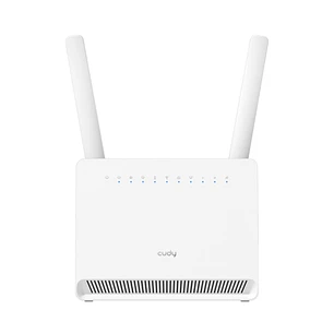 Cudy Router WiFi 4G LTE Cat 12 Gigabit AX3000 - Velocidad hasta 1000Mbps - 4 Puertos - 1 Ranura Nano SIM - Cat 12 - Color Blanco