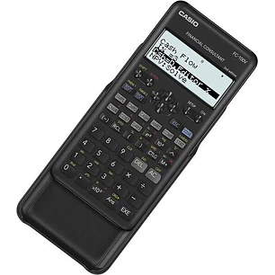 Casio FC-100V-2 Calculadora Financiera - Pantalla de 4 Lineas - Visualizacion de Varios Parametros al mismo Tiempo - Teclas de Acceso Directo - Alimen