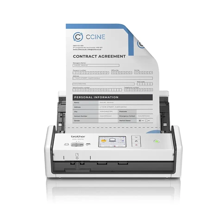Brother ADS1800W Escaner Documental WiFi Duplex - Hasta 30ppm - Alimentador Automatico 1