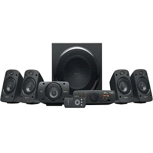 Logitech Z906 Sistema de Altavoces 5.1 THX 1000W - Subwoofer 165W - Dolby & DTS - Mando a Distancia - Color Negro