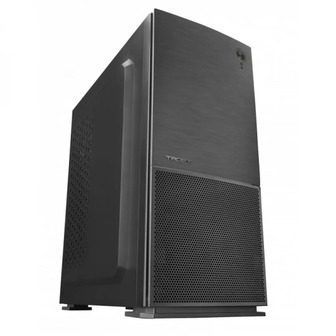Tacens IMPERATOR II Caja Semi-Torre - Panel Frontal Aluminio - Ventilador Ultra-Silencioso - Soporte Refrigeracion Liquida - Gestion de Cableado Efici 1