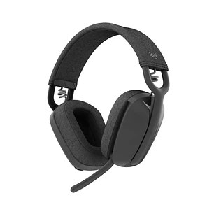 Logitech Zone Vibe 100 Auriculares Inalambricos - Bluetooth 5.2 - Alcance 30 metros - 2 Microfonos - Color Grafito