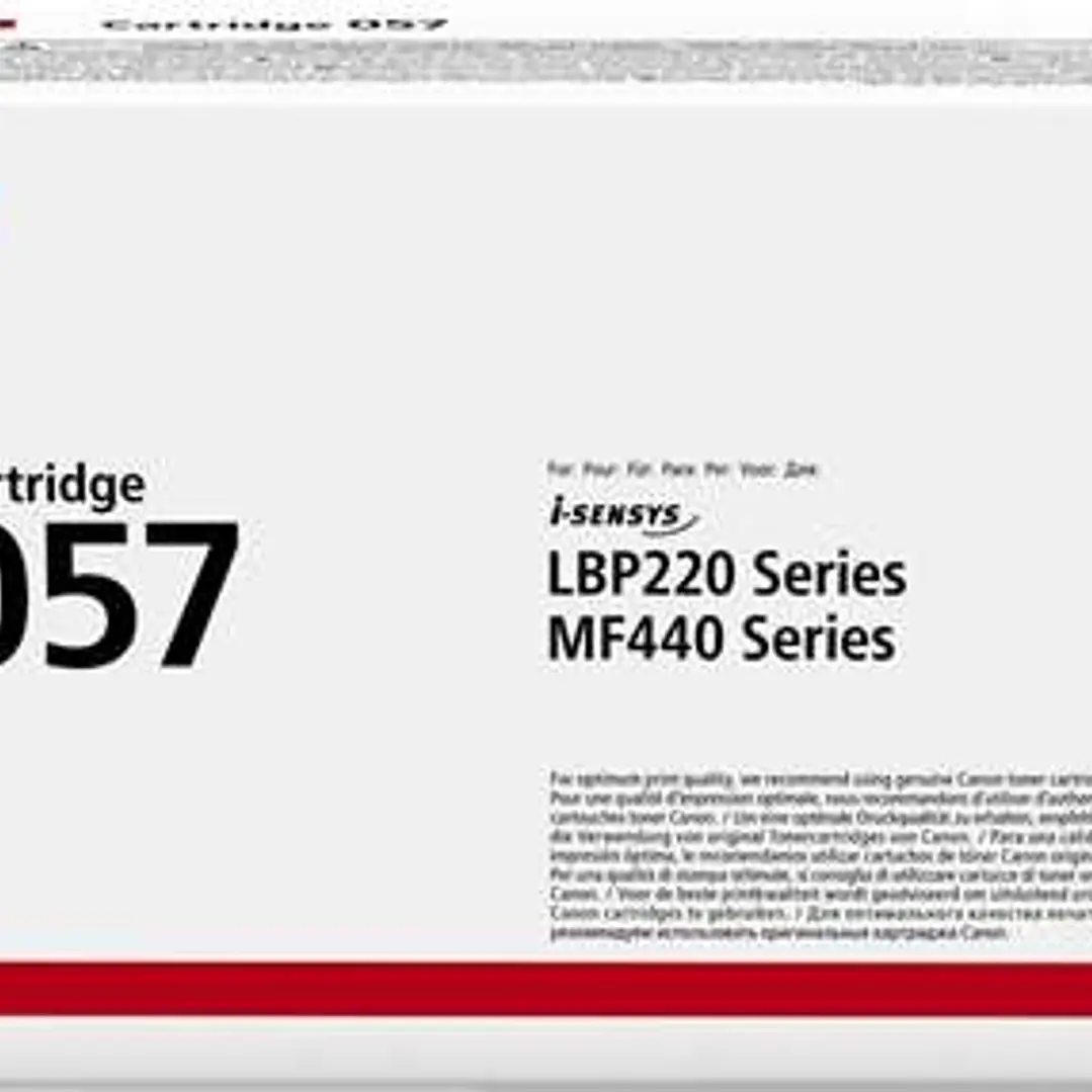 Canon 057 Negro Cartucho de Toner Original - 3009C002 1
