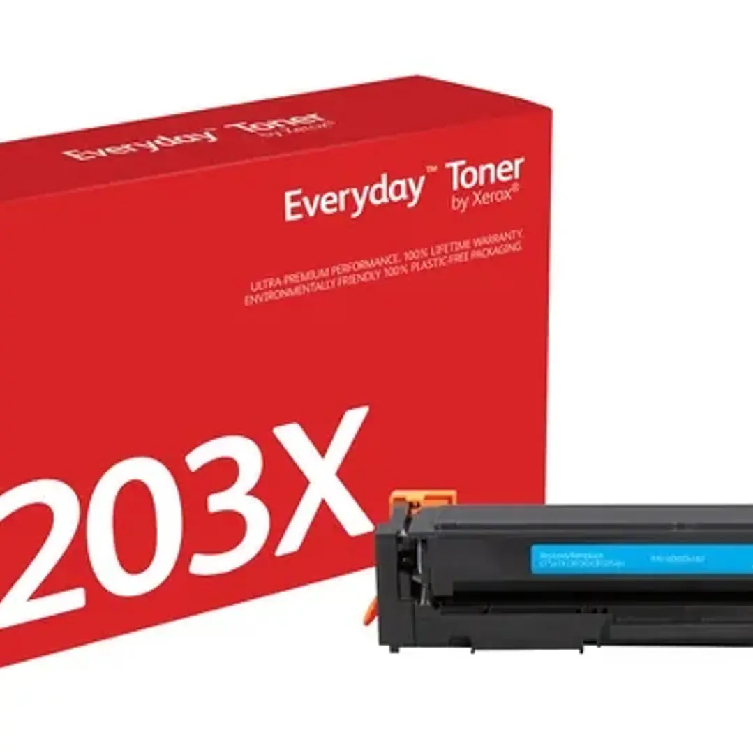 Xerox Everyday HP CF541X Cyan Cartucho de Toner Generico - Reemplaza 203X 1