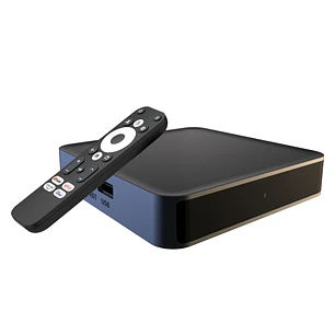 Leotec Android TV Dongle GC216 4K - Certificado Google & Netflix - WiFi Dual, Bluetooth, 2GB RAM, Mando incluido