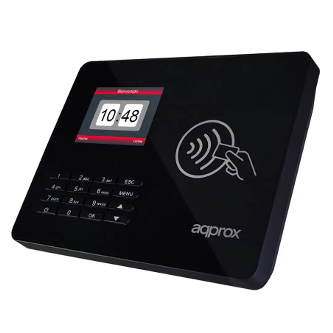 Approx Lector Biometrico para Control de Presencia y Acceso Pantalla 2.8