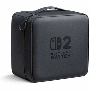 Nintendo Maletin de Viaje para Consola Nintendo Switch 2 - Proteccion Efectiva contra Golpes - Capacidad para 6 Tarjetas - Compartimentos para Accesor