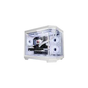Mars Gaming MC-3TCOREM Minitorre Ultracompacta - Soporte MicroATX/Mini-ITX - Triple Cristal Templado - Doble Camara - 5 Ranuras de Expansion - 435x287