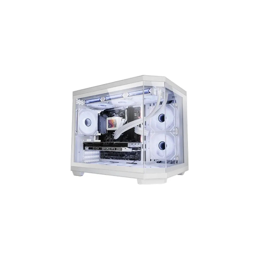 Mars Gaming MC-3TCOREM Minitorre Ultracompacta - Soporte MicroATX/Mini-ITX - Triple Cristal Templado - Doble Camara - 5 Ranuras de Expansion - 435x287 1