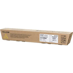 Ricoh Aficio MP-C2503SP/MP-C2003SP/MP-C2011SP Amarillo Cartucho de Toner Original - 841929
