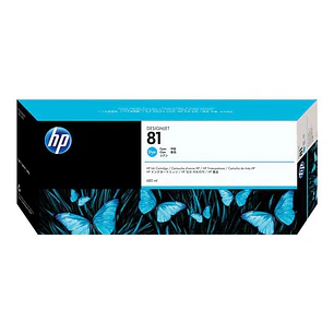 HP 81 Cyan Cartucho de Tinta Original - C4931A