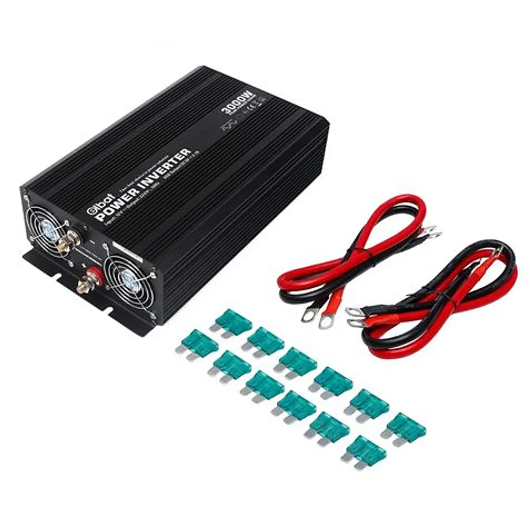 Elbat Convertidor de Corriente 3000W - Color Negro 1