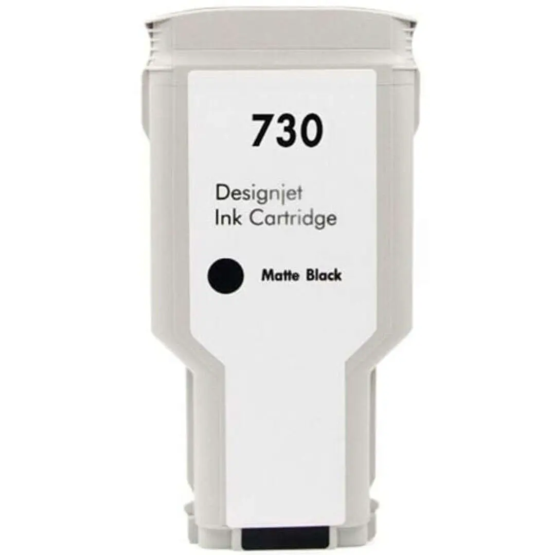 Generico HP 730 Negro Mate Cartucho de Tinta - Reemplaza P2V71A/P2V65A 1