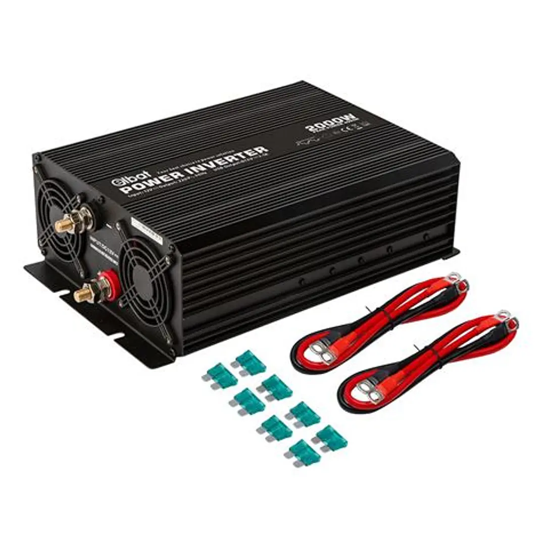 Elbat Convertidor de Corriente 2000W - Color Negro 1