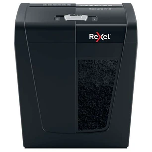 Rexel Secure X10 Destructora de Papel Manual Corte en Particulas P-4 - Destruye hasta 10 Hojas a la Vez - Capacidad de la Papelera 18L - Color Negro