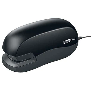 Rapid 20EX Fixativ Grapadora Electrica de Sobremesa - Hasta 20 Hojas - Utiliza Grapas 24/6 y 26/6 - Color Negro
