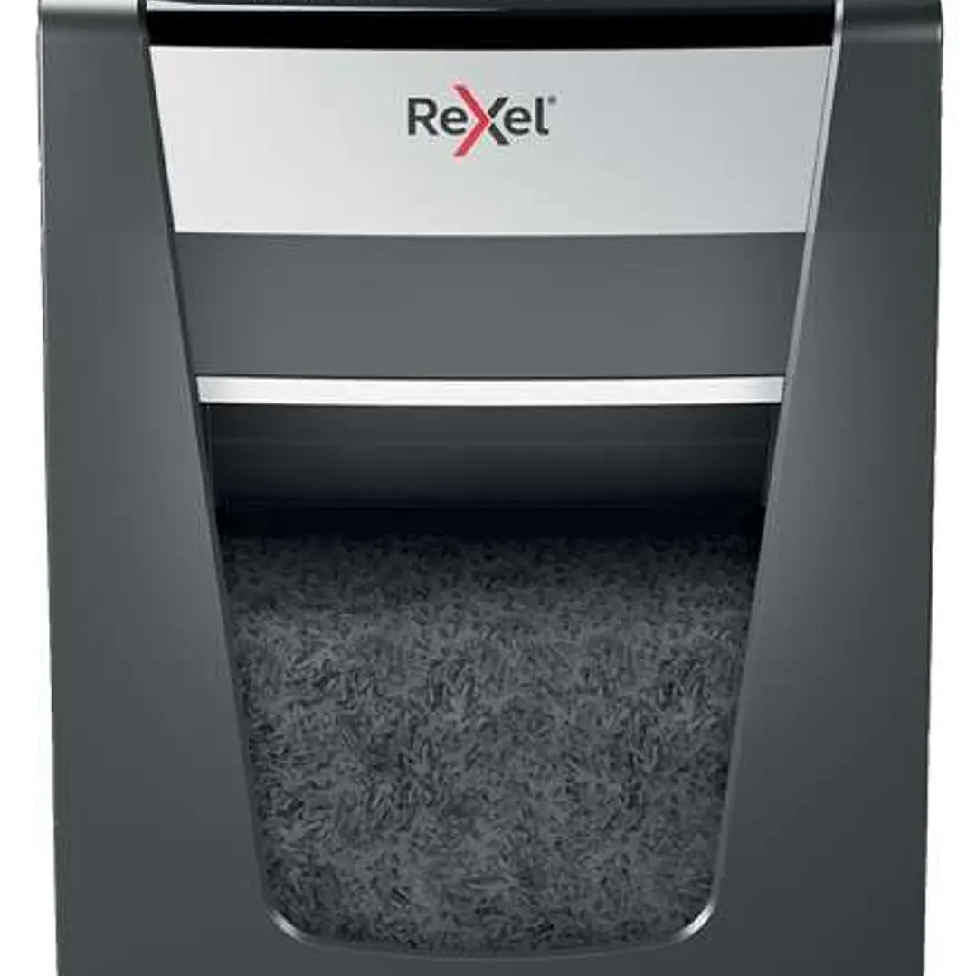 Rexel Momentum X420 Destructora de Papel Manual Corte Confeti P-4 - Destruye hasta 20 Hojas - 4 Horas de Funcionamiento Ininterrumpido - Papelera de 3 1
