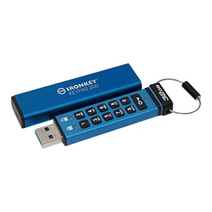 Kingston Iron Key Keypad 200 Memoria USB Tipo C 32GB - USB-C 3.2 Gen 1 Tipo A - XTS-AES - 145 MB/s Read Speed - 115 MB/s Write Speed