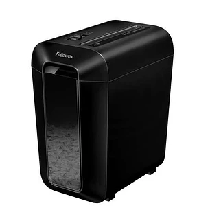 Fellowes LX65 Destructora de Papel Manual Corte en Particulas P-4 - Destruye hasta 10 Hojas - Papelera de 22L - Color Negro