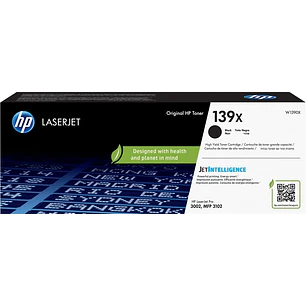 HP W1390X Negro Cartucho de Toner Original - 139X